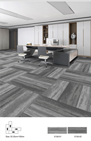 Karpet Gaya Mewah dan Modern 33*100 cm Karpet Lantai Modular Karpet Kantor Komersial untuk Penggunaan Hotel, Rumah, dan Apartemen