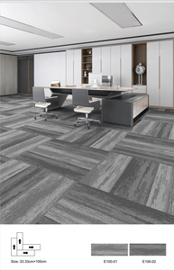 Thảm trải sàn phong cách hiện đại và sang trọng 33*100 cm, thảm ghép module dùng cho văn phòng thương mại, khách sạn, nhà ở và căn hộ - Product Image 5