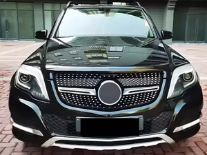 Rejilla de parachoques delantero estilo malla para capó de carreras, compatible con Mercedes-Benz GLK Clase X204 GLK260 GLK300 GLK350 (2013-2015) - Product Image 6