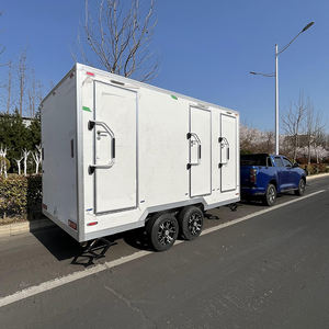 Remolque de Baño Portátil de Lujo con <span class=keywords><strong>3</strong></span> Estaciones, Remolque de Lavadero Móvil, Remolque de Baño Portátil - Product Image 4