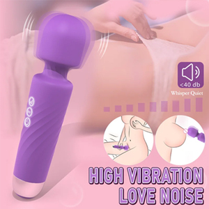 Vibradores masajeador de varita 28 Modo de empuje punto <span class=keywords><strong>G</strong></span> clítoris estimulador de orgasmo carga magnética Mini vibrador juguetes para adultos para mujeres - Product Image 5