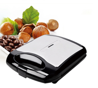 Machine à gaufres électrique en acier inoxydable automatique pour la maison, 24 trous, moule à biscuits en forme de noix, machine à gaufres antiadhésives pour crêpes
