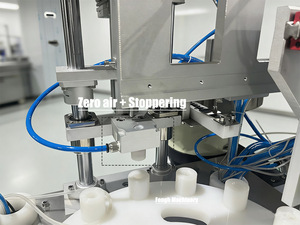 Machine de remplissage automatique de flacons en verre de 3 ml pour laboratoire, machine de remplissage et de bouchage de liquides pour petites cassettes en verre de paillasse - Product Image 3