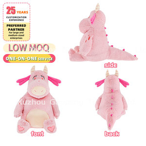<span class=keywords><strong>Peluche</strong></span> Super Morbido Personalizzato, Mucca Rosa Seduta, Adorabile Animale Imbottito Ponderato, Crea la Tua Linea di <span class=keywords><strong>Peluche</strong></span> - Product Image 6