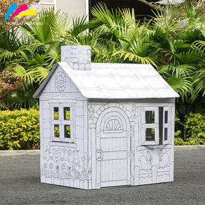 Maison de jeu <span class=keywords><strong>en</strong></span> <span class=keywords><strong>carton</strong></span> <span class=keywords><strong>en</strong></span> forme de <span class=keywords><strong>fusée</strong></span> pour enfants, papier à dessin créatif éducatif <span class=keywords><strong>en</strong></span> gros - Product Image 3