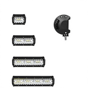 Automotive LED <b>Work</b> <b>Light</b> Bar Triple Row Spot Flood Beam for Pickup Truck and SUV - Product Image 1