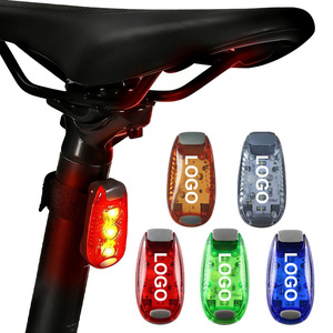 IDEA DE REGALO: Luces Traseras LED Multifuncionales para Bicicleta, 3 Modos, Impermeables, Luz de Advertencia de Seguridad para Ciclismo Nocturno - Product Image 1