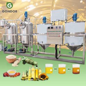 Industrie Zonnebloem Mini Vis Modulaire Kopra Kokosolie Raffinaderij Machine Voor Olie - Product Image 1