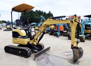 Meilleur Prix Mini-Excavatrices Caterpillar 301.5 d'occasion, Excavatrice sur chenilles hydraulique de 1,5 tonne avec accessoires tarière et brise-roche - Product Image 5