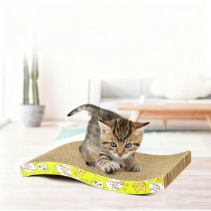 Vente flash : Jouets pour chats <span class=keywords><strong>pas</strong></span> chers, <span class=keywords><strong>griffoir</strong></span> en <span class=keywords><strong>carton</strong></span> ondulé pour chats, grattoir à <span class=keywords><strong>chat</strong></span> en papier de base - Product Image 4