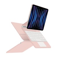 Yüksek Kaliteli 11 İnç iPad Pro Magic Keyboard Kılıfı Dokunmatik Yüzeyli Fonksiyonel Combo İspanyolca Arapça Kullanıcılar İçin Mini Laptop Mekanik