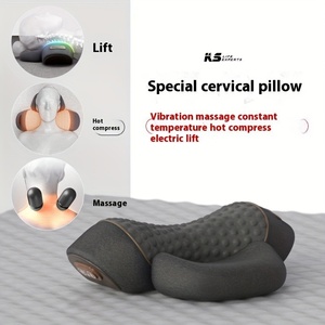Cuscino per il Collo in Memory Foam con Funzione Massaggio Shiatsu e Trazione per il <span class=keywords><strong>Relax</strong></span> e il Comfort della Colonna Vertebrale - Product Image 6