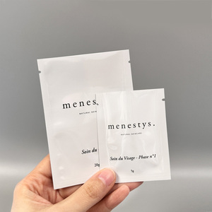 Impresión personalizada cosmético bolsita crema loción papel de aluminio sellado térmico dientes blanqueamiento tiras embalaje bolsas de Mylar - Product Image 5