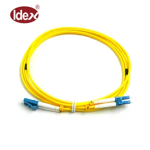 Lc/UPC-LC/upc fibra óptica monomodo duplo 2cores sm jumper 3 metros