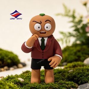 Longzhiyu 20y Custom PVC Silicone Figurine Company Mascot 3D Vinyl Figures IP Character Model Custom Action Figure Statue - Product Image 6