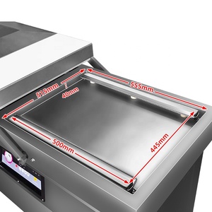 DZ400/2SB Electric Double Chamber Vacuum Packing Machine Food Industrial Vacuum Sealer with Pouch - Product Image 4