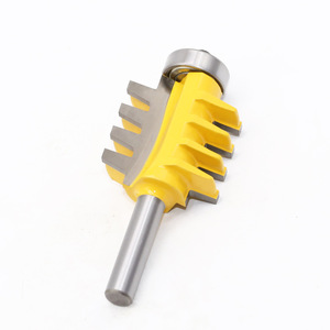 Colle réversible Doigt Joint Routeur Bit Haute Vitesse Rail En Acier Mortice Serrure Modèle Travail Du Bois Cutter Outil Altin pour Bois - Product Image 4