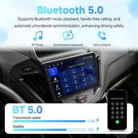 Rhythm Profesyonel Android Araç Stereo 9 İnç GPS Carplay BT WiFi Dokunmatik Ekran Tuning Mağazaları Ford Transit 2015-2018 için