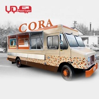 UD Custom Coffee Bar Elektrischer Lebensmittel wagen Voll ausgestattete mobile Küche Pizza Tacos Truck Full Track Food Truck