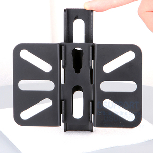 Dsupport H15 mới siêu mỏng Loa tường Bracket núi âm thanh đứng Hanger tải 15Kgs Đen 1 cặp = 2 cái - Product Image 5