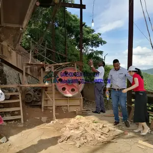 Conjuntos completos de equipamento de mineração, de cobre, ouro, prata, com martelo, triturador de garra, triturador, pedra de quartzo