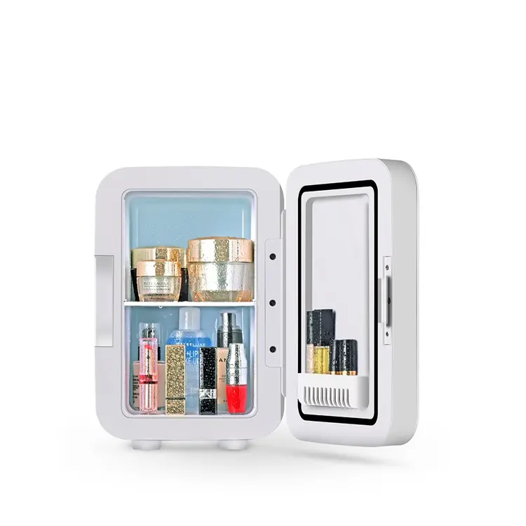 Frigorifero per Auto da 6 litri Mini frigorifero portatile più caldo frigorifero per tenda automatica piccolo frigorifero elettrico