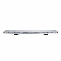 Barre lumineuse LED de 1496 mm, ECE R65 TA2/TB2, 12V/24V, couleur double en option, barre lumineuse d'avertissement stroboscopique pour véhicule d'urgence