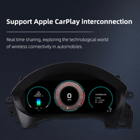 Compteur de vitesse numérique pour voiture, compteur de vitesse personnalisé, tableau de bord automobile Carplay, Porsche Macan 14-25