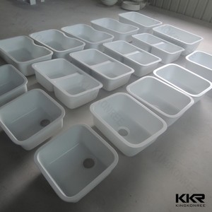 <span class=keywords><strong>De</strong></span> estilo italiano, piedra Artificial blanco diseño <span class=keywords><strong>de</strong></span> superficie sólida <span class=keywords><strong>de</strong></span> fregadero <span class=keywords><strong>de</strong></span> la <span class=keywords><strong>cocina</strong></span> - Product Image 6