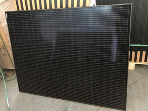 Chinese Manufacturer Qcell 120cells 335w 340w 350watt 12bb All Black Frame Cheetah Monocrystalline <strong>Solar</strong> <strong>Panel</strong> Europe - Product Image 2