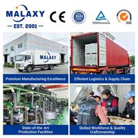 Vis à tête fraisée hexagonale en titane Malaxy, stock suffisant