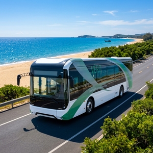 Autobús Eléctrico Urbano <span class=keywords><strong>de</strong></span> 12m, Piso Bajo, Cero Emisiones, 33+1 Asientos, Vehículo <span class=keywords><strong>de</strong></span> Transporte Público, Volante a la Izquierda/Derecha, <span class=keywords><strong>Precio</strong></span> <span class=keywords><strong>de</strong></span> Fábrica - Product Image 3