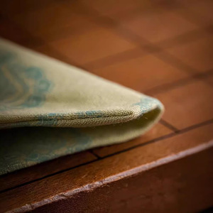 Serviette de thé carrée en coton et lin, écologique, pour la cérémonie du thé Dehua - Product Image 4