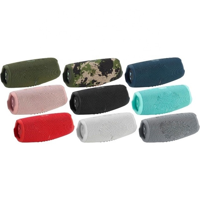 The New and Popular Charge6 Portable Wireless Speaker Features Vibration Wave Band, RGB LED Lights and Is Powered by Battery.