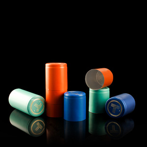 Hete Verkoop Op Maat Gemaakte Polylaminaatcapsules Goud Zilver Effen Kleur Met Traanlijn Wijnfles Aluminium-Plastic Krimpt - Product Image 6