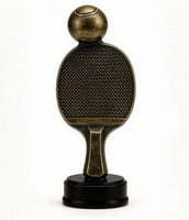 Trophée personnalisé de haute qualité en alliage de zinc poli et gravé, en forme de pyramide, pour sports, natation, ping-pong, avec boîte cadeau créative pour entreprises