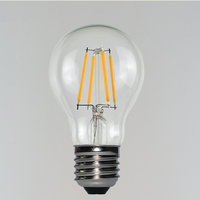 Fournisseur d'ampoules 2W 4W 6W 8W E26/E27/B22 Ampoule LED à filament rétro Edison à intensité variable 2700K Blanc chaud doux Angle de faisceau de 360° A60 A19