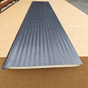Panneau sandwich PIR moderne en métal <span class=keywords><strong>pour</strong></span> isolation de façade, <span class=keywords><strong>pour</strong></span> murs intérieurs/extérieurs, hôtels et toitures - Résistant au feu et à l'eau, écologique - Product Image 1