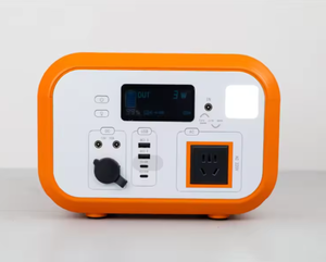 Portable Solar Generator Pure Sine Wave Power Station Energy Storage Emergency <b>Backup</b> High-power Power Supply <b>Battery</b> 600W/1500W - Product Image 6