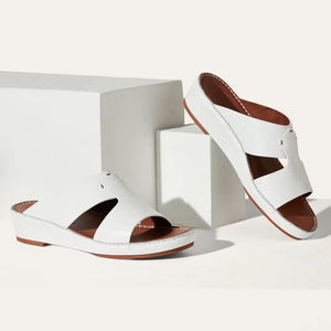 शिओल हार्ट सैंडल डुबाई स्लाइपर पुरुष ओपन-टो सॉफ्ट अल्ट्रा-आरामदायक हस्तनिर्मित जूते समुद्र तट छुट्टी खाड़ी इतालवी पुरुषों के सैंडल - Product Image 6