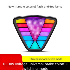 Triangulaire de signalisation d'urgence universel à LED pour voiture, lampe de signalisation de panne, balise de sécurité clignotante 12 V - Product Image 6