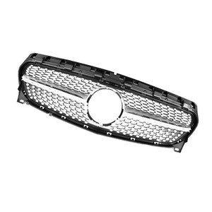 Grille de pare-chocs avant en ABS de haute qualité, style diamant, Plug and Play, pour la mise à niveau/rétrofit des <span class=keywords><strong>Mercedes</strong></span> <span class=keywords><strong>Classe</strong></span> <span class=keywords><strong>B</strong></span> W246 B180 B200 B250 2015-2019 - Product Image 4