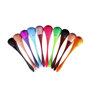 Brocha de maquillaje para polvos de cintura pequeña, de pelo suave y gran tamaño, para polvos sin azúcar, polvos de maquillaje, colorete y polvo de uñas - Product Image 1