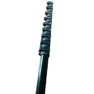 Perche télescopique en aluminium BoomDing pour le nettoyage des panneaux solaires, 4,60 m, avec brosse à tuyau interne pour le nettoyage des toits et des fenêtres - Product Image 3