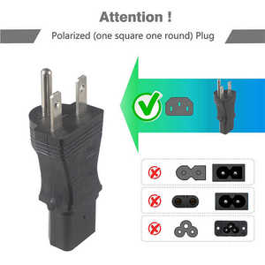 Convertisseur de puissance d'alimentation US Adaptateur de prise électrique NEMA 5-15P vers IEC C13 - Product Image 5