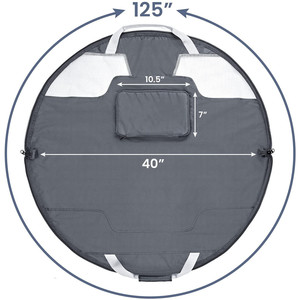 Fishing Waders Changing Mat Oxford <b>Cloth</b> Waterproof Single Use Outdoor Gear - Product Image 5