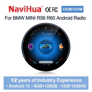 Navihua Car Radio Carplay Multimedia DVD Player Entertainment GPS Navigation Audio <b>Stereo</b> for BMW MINI R56 07-16 R60 11-16 - Product Image 4
