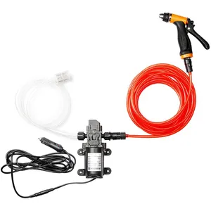 Máquina De Lavar Carro De Alta Pressão Portátil Auto-priming Water Pump dc12v Car Washer