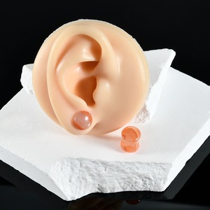 Anting-anting tusuk berongga dari batu alam Freya, perhiasan tubuh, perhiasan tren untuk pernikahan dan pertunangan. - Product Image 6