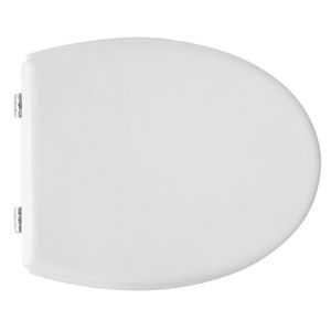 Siège de toilette pour Althea Fly Vase Forma 1 blanc 50,5 cm de longueur 37,5 cm de largeur - Product Image 1